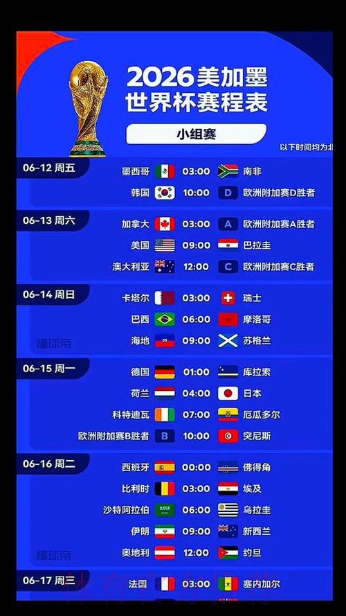 2026美加墨世界杯直播入口什么时候开始 2026美加墨世界杯直播入口什么时候开始
